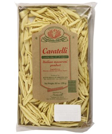 Rustichella D' Abruzzo Cavatelli Durum Wheat Pasta in Tray, 8.8 Ounce