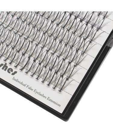 Cluster Lashes 0.07mm D Curl - 200PCS Mixed 12-14mm | 3D Volume Individual False Eyelashes for Stunning Makeup - Buy Online on GoSupps.com