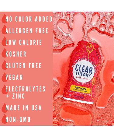 Clear Theory Water Flavoring Drops  Electrolytes Drink Mix  Water Enhancer Liquid  Flavored Hydration for Kids  Vegan  Gluten Free  Low Calories  Stevia  Variety Pack  3 Pack  1.62 Fl Oz Bottles 1.62 Fl Oz (Pack of 3) - Buy Online on GoSupps.com
