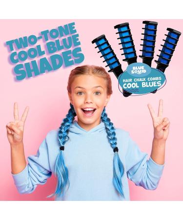 Blue Squid Haircover for Girls | Washable Blue Hair Color | Perfect Gift Ideas for Teenagers - Buy Online on GoSupps.com