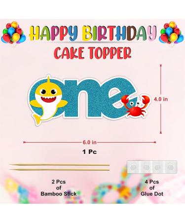 Seyal Baby Shrk One Cake Topper - Buy Online on GoSupps.com