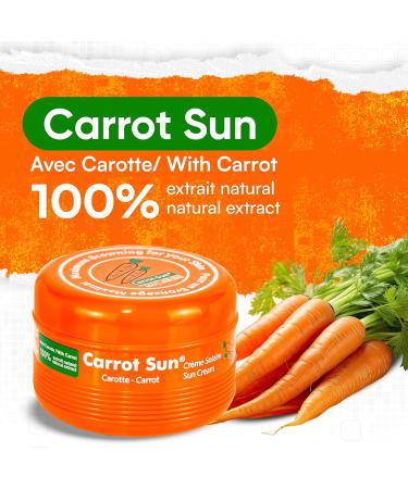 Tanning Accelerator Gel 350ml Carotene Natural Extract Sun Cream & Lotion for All Skin Types Carrot Oil Formula for Even Beautiful Tan SPF 0 - Buy Online on GoSupps.com