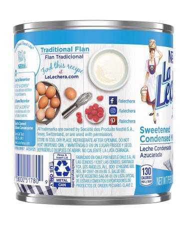 La Lechera Sweetened Condensed Milk 14 oz. Can - Rich and Creamy Dairy Delight - Buy Online on GoSupps.com