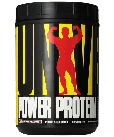 UniversalNutritionPowerProtein Chocolate 1-Pounds Chocolate 1 Pound