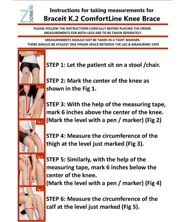 Z1 K2 Knee Brace - Best for ACL/Ligament Injuries, Arthritis, and Sports Protection | Men & Women - S9 Size (T 18-19.5/C 14-15.5) - Buy Online on GoSupps.com
