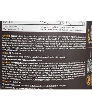 PVL Clean Mass XL | Mass Weight Gainer - Real food ingredients - complete Protein powder - 5LBS - Triple Chocolate Cake Triple Chocolate Cake 5LBS - Buy Online on GoSupps.com