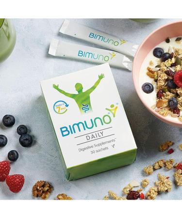 BIMUNO Immunity Food Supplement | Prebiotic Multivitamin for Women Men & Kids | Immune System Support with Vitamin D3 C & Zinc | Vegetarian Gluten Free Halal Kosher | (.) - Buy Online on GoSupps.com