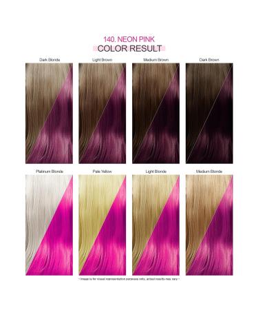 Adore Neon Pink Hair Dye - Vegan & Cruelty-Free - 4 Fl Oz (Pack of 2) - Buy Online on GoSupps.com
