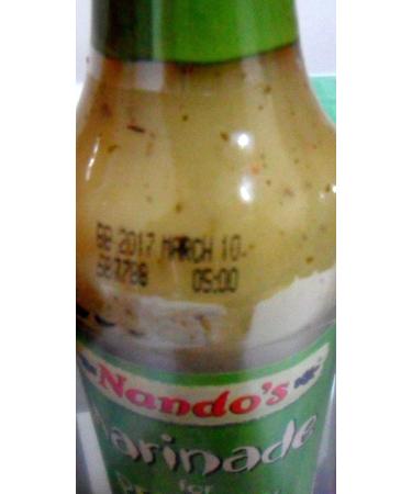 Lemon & Herb Peri Peri Marinade 260g de Nando - Buy Online on GoSupps.com