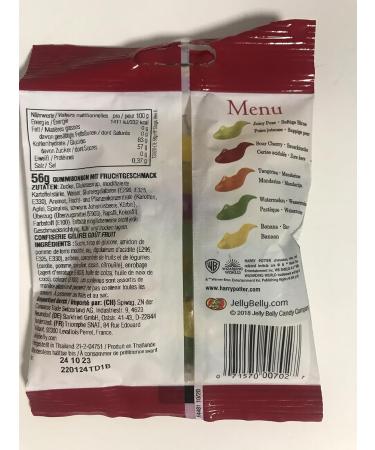  Jelly Belly Harry Potter Jelly Belly Bertie Botts Box 35g Chocolate Frog 15g & Slugs 56g - Buy Online on GoSupps.com