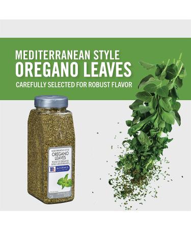 McCormick Culinary Mediterranean Oregano Leaves 5 oz - Premium Dried Herb for Pizza, Soup, Greek Salad, and Grilled Chicken - Buy Online on GoSupps.com