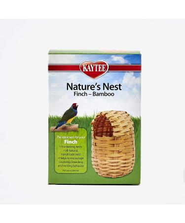Kaytee Natures Nest Bamboo Finch | Natural Bamboo Bird Nest for Finches - Buy Online on GoSupps.com