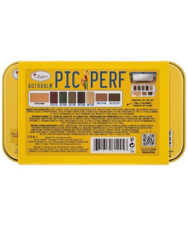 TheBalm Autobalm Pic Perf Eye Shadow Palette - Matte & Shimmer Shadows with Primer | International Shipping - Buy Online on GoSupps.com