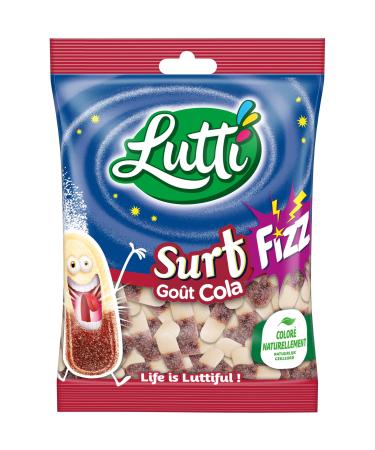 Lutti Surfizz Cola 200g Bleue Rose 200 g (Lot de 1)