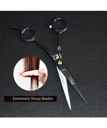 Jimy Professional 6.5 Hair Scissors - Stainless Steel Razor Edge Barber Shears for Men & Women - Buy Online on GoSupps.com