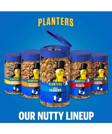 Planters Pop & Pour Whole Cashews 4 ct - 6.5 oz Jars - Premium Quality Cashews for Snacking - Buy Online on GoSupps.com