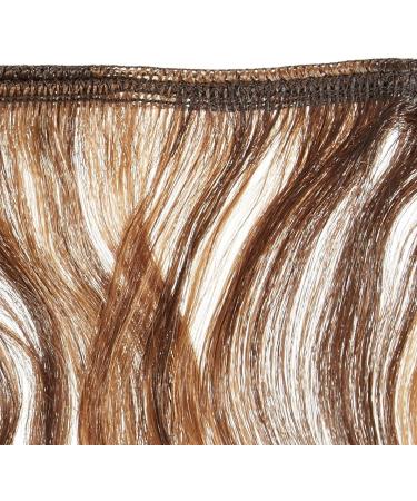 Chear Body Wave 2-in-1 Weft Human Hair Extension with Premium Blend Weave Number P4/30 Medium Dark Brown/Auburn 8-Inch - Buy Online on GoSupps.com