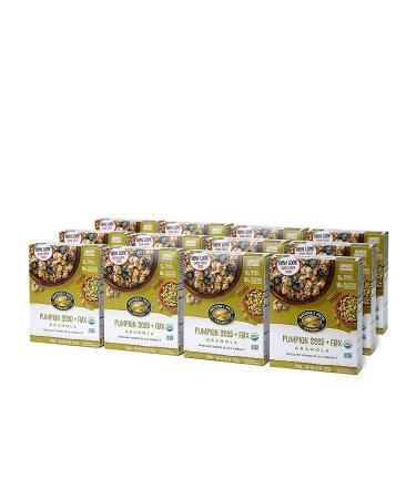 Nature's Path Organic Pumpkin Seed and Flax Granola  11.5 Ounce (Pack of 12)  Non-GMO  Heart Healthy  High Fiber  6g Plant Based Protein - Buy Online on GoSupps.com