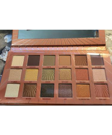 Catrice Tansation Sunshine Heat Me Up 18 Colour Eyeshadow Palette Neutral Tones multicoloured 18 colours (15g)