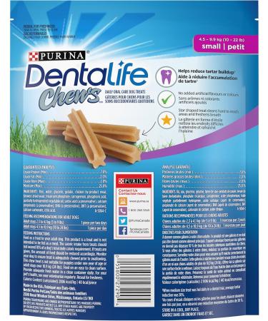 DentaLife Chews Dog Treats for Small Breed Dogs - 595 g Pouch (1 Pack) 40 count (Pack of 1) - Buy Online on GoSupps.com