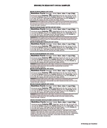 Brooklyn Beans Hot Chocolate Variety Pack Pods - 40 Count - Compatible with 2.0 K-Cup Brewers - Assorted Hot Chocolate - 1 Pack - Buy Online on GoSupps.com