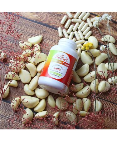 Eclectic Institute Raw Fresh Freeze-Dried Garlic 550mg - 120 Non-GMO Veg Capsules - Buy Online on GoSupps.com