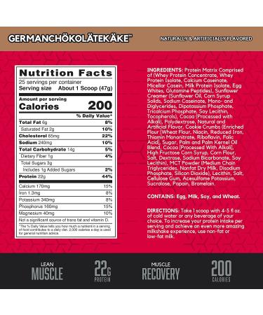 BSN Syntha-6 German Chocolate Cake Protein Powder - 2.59 lbs | Cold Stone Creamery Flavor - Buy Online on GoSupps.com