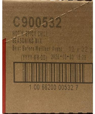Club House Dry Sauce/Seasoning/Marinade Mix Hot'N Spicy Chili 32g 32 g (Pack of 12) Chili 32 g (Pack of 12) - Buy Online on GoSupps.com