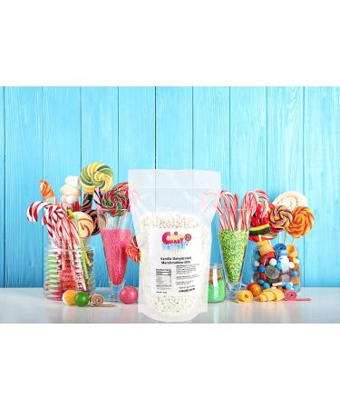Sarah's Candy Factory Vanilla Dehydrated Marshmallow Bits 8 oz - Resealable Bag - Pack of 1 - Buy Online on GoSupps.com