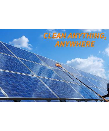 Window Washing Kit with 20+ Foot Reach | Telescopic Extension Pole, Squeegee, and Cleaner | Indoor/Outdoor Window Cleaning Equipment - Buy Online on GoSupps.com