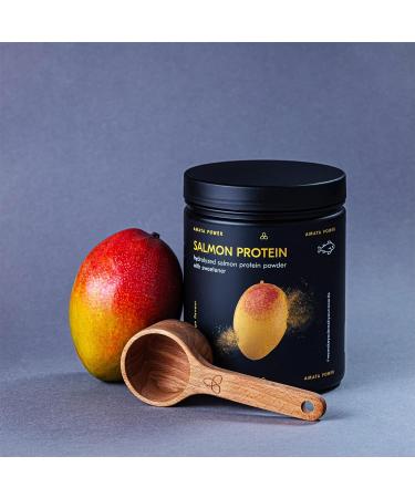 Amata Power - Salmon protein protein (mango 908 g) - Buy Online on GoSupps.com