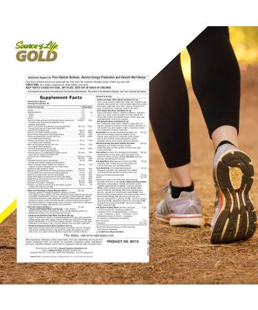 Nature's Plus Source of Life Gold Chewables - Tropical Fruit Flavor, 90 Tablets | Premium Multivitamins - Buy Online on GoSupps.com