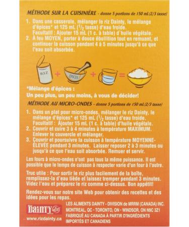 Dainty Spanish Canned Rice 12-Count - Buy Online on GoSupps.com