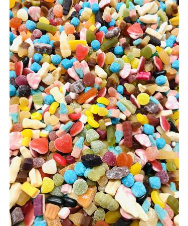 Pick and Mix Favourites - 500g Resealable Pouch - Cola Bottles - Bon Bons - Jelly Babies - Jelly Beans - dolly mixture - Dew Drops and More