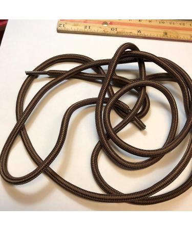 3 Pairs Heavy Duty Round Boot Laces Shoelaces - 54 (140cm) Dark LightBrown - for Hiking, Walking, Construction Safety Work Boots - Buy Online on GoSupps.com