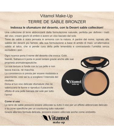 TERRE DE SABLE Bronzer Powder 8g (Namib) - Natural Eco-Friendly Bronzing for All Skin Types - International Shipping Available - Buy Online on GoSupps.com