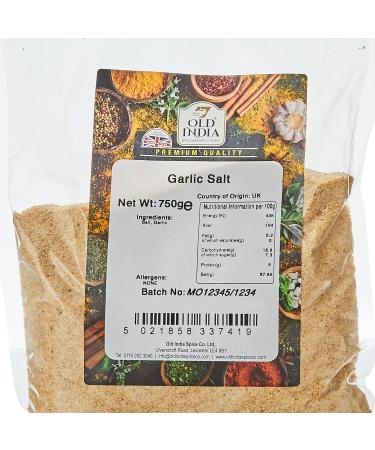 Old India Garlic Salt 750g - Premium Quality Seasoning for Flavorful Dishes - Buy Online on GoSupps.com