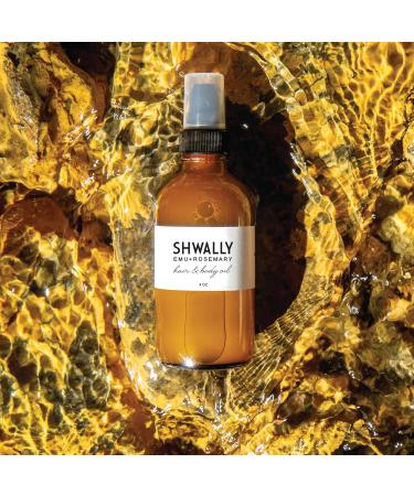 Nourish & Protect Hair & Body Oil Serum - Pure Emu Rosemary Macadamia & More for Hair Growth & Strength - 4 OZ - 6 Months Supply - Buy Online on GoSupps.com