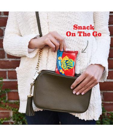 RITZ Bits Cheese Crackers & Cheese Crispers Cheddar Chips Variety Pack - 48 Snack Packs - Buy Online on GoSupps.com