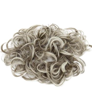 CAISHA XXL Hairpiece Scrunchy Updo Voluminous Curly Messy Bun Dirty Blonde Mix #18TH613A HW38 - Buy Online on GoSupps.com