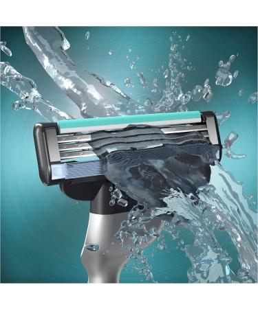 Gillette Mach3 Razor for Men - Improved Moisture Strips + 2 Blades | International Shipping Available - Buy Online on GoSupps.com