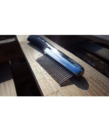 Resco Anti-Static Rotating Pin Comb for Dogs, Cats, and Pets - Grooming Kit Included - Buy Online on GoSupps.com