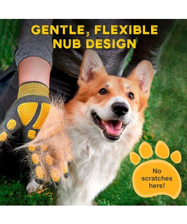 Pat Your Pet Hair Remover Glove - Effective Dog & Cat Brush for Easy Pet Grooming - Buy Online on GoSupps.com