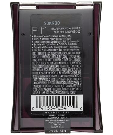 Maybelline New York Fit Me! Blush Deep Rose 0.16 oz - Natural Radiance for Cheeks - Buy Online on GoSupps.com
