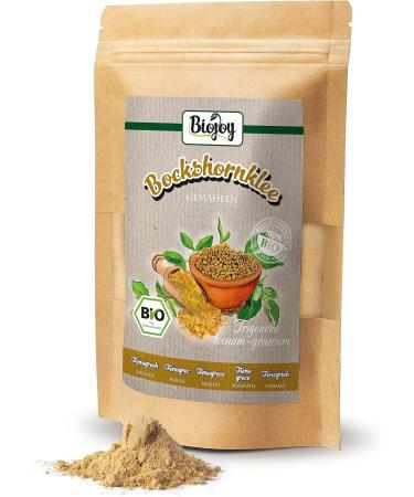 Biojoy Fenugreek powder BIO (250g) Ground Fenugreek seeds (Trigonella foenum-graecum) - Buy Online on GoSupps.com