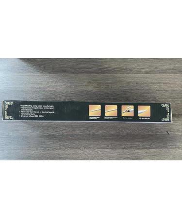 Reyke 9mm Mini Curling Iron - Professional Ceramic Adjustable 120-220 Fast Heating Includes Heat-Resistant Glove & Hair Clips for International Shipping - Buy Online on GoSupps.com