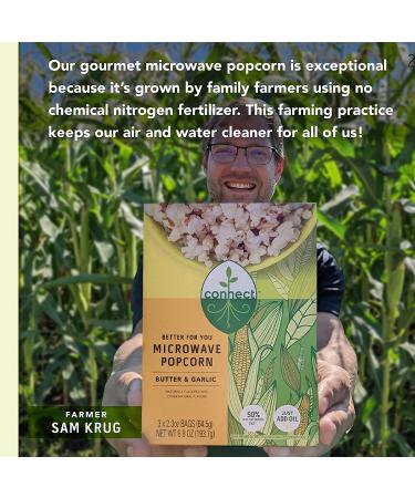 Non-GMO Gourmet Microwave Popcorn | Real Herbs & Spices | Family Farmed & Sustainable | No Palm Oil | Classic Variety (9 Pack) - Buy Online on GoSupps.com