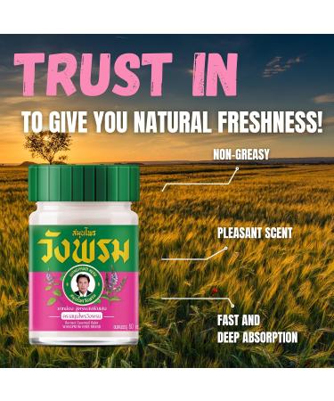 WANG PROM Herbal Balm 50g (Pack of 3) (Pink) - Buy Online on GoSupps.com