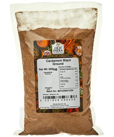 Old India Cardamom Black Ground 500g