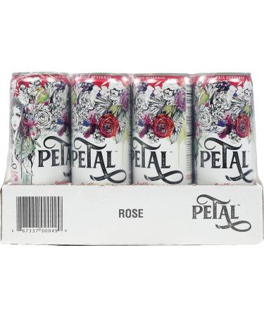 Petal Sparkling Water Original Rose 12oz Can - Pack of 12 | Refreshing Rose-Flavored Drink - Buy Online on GoSupps.com